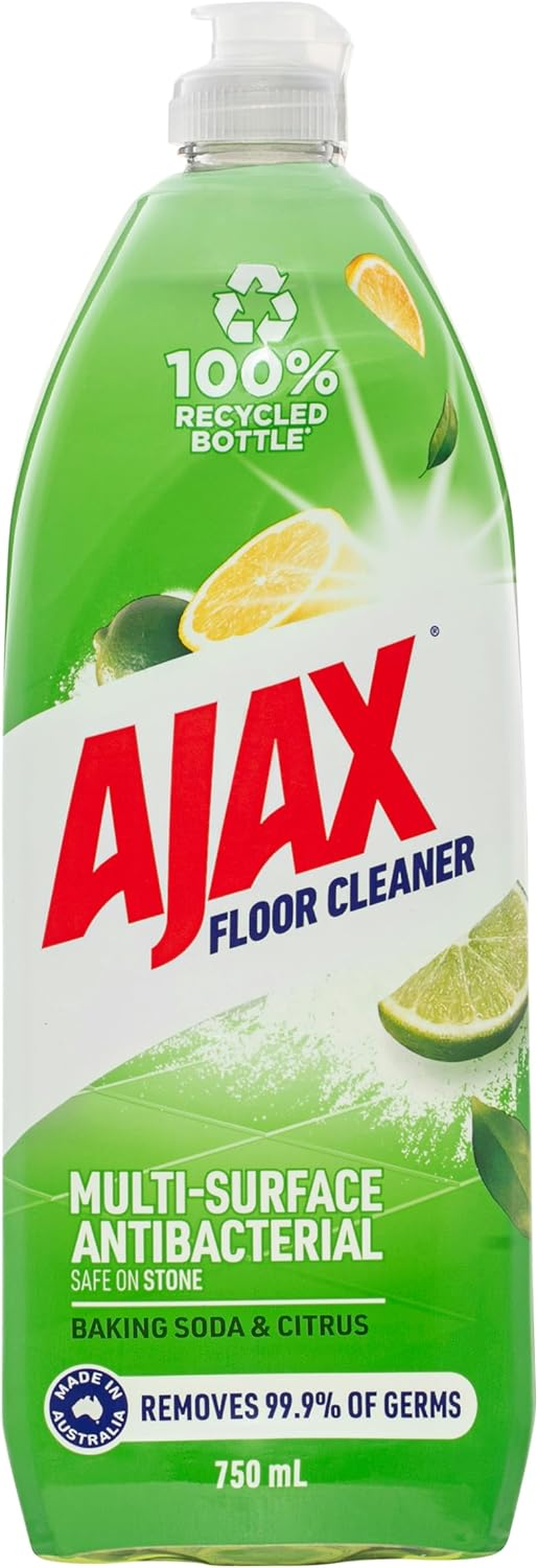 Ajax Baking Soda Floor Cleaner 750 Ml (Pack of 2) image number 3