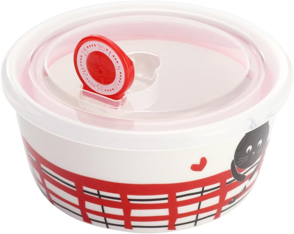 Hungry Cat Pack Small Bowl Large Red 02882 image number 2