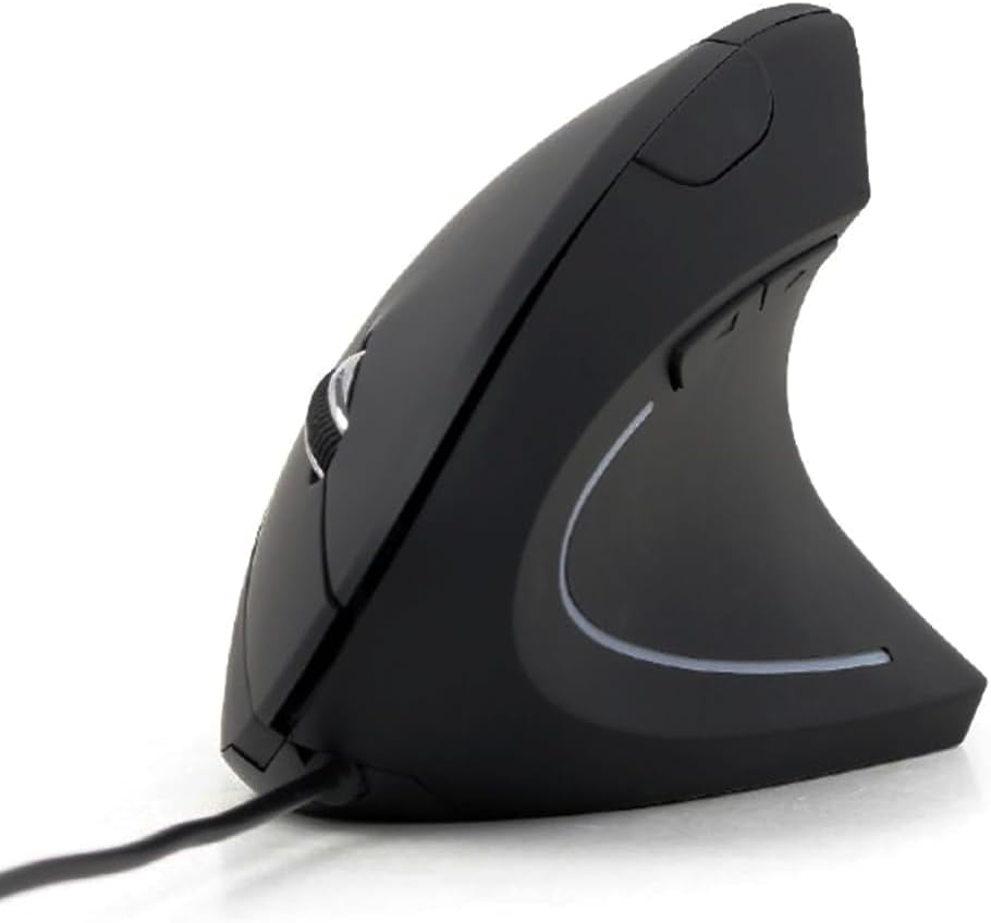 Wired Mouse,Suijieen Ergonomic Mouse 6 Buttons Silent Mouse 4 Adjustable DPI Vertical Mouse Compatible with Windows/Chrome/Laptop/Computer image number 2