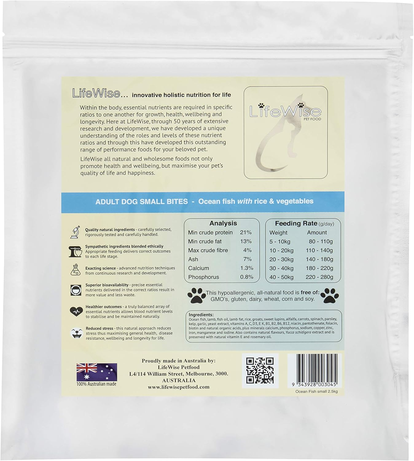 Lifewise Dry Dog Food, 2.5 Kilograms image number 2
