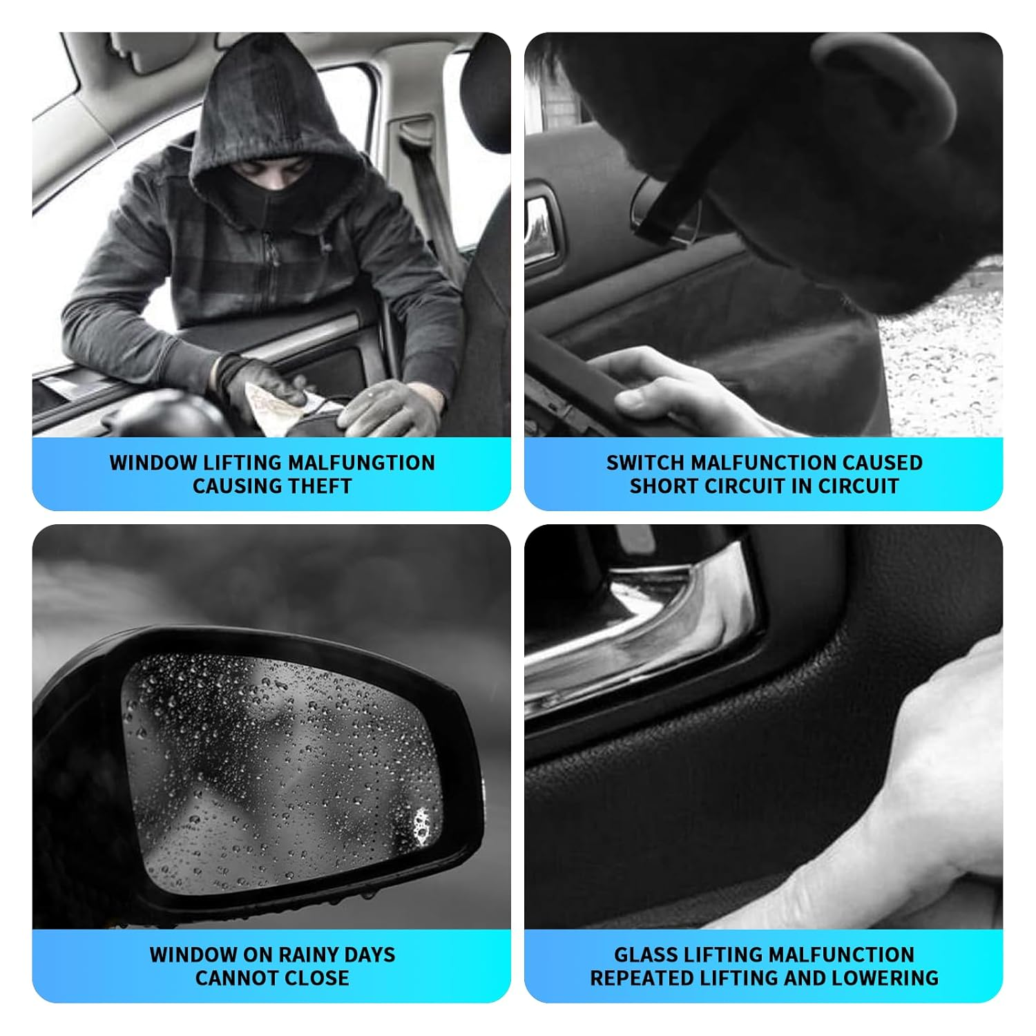 Power Window Switch for Mercedes-Benz Sprinter W906 2006-2017 Master Control A9065451213 Easy Plug and Play Durable Smooth Operation Fits Dodge Sprinter 2500 3500 Left Driver Side image number 5