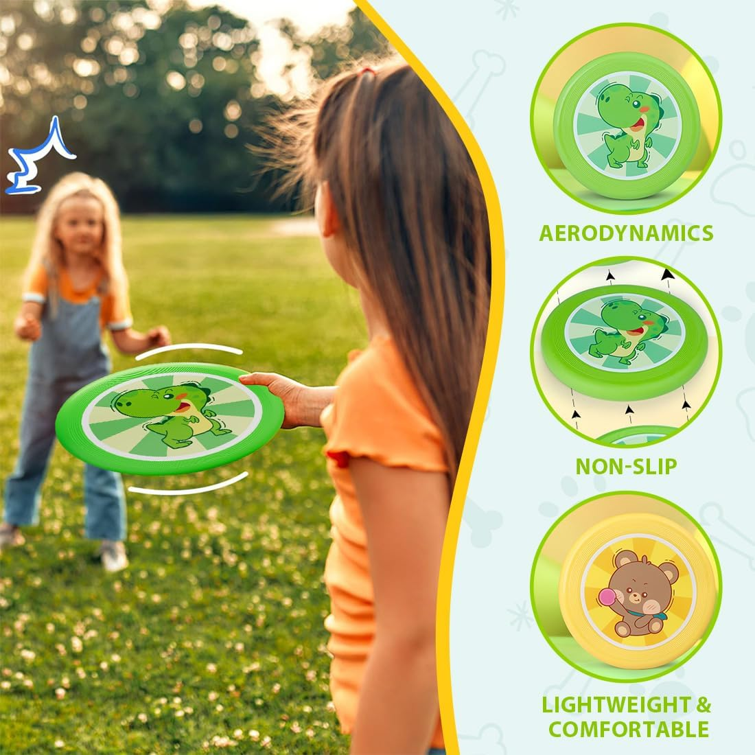 JYNXOR Pack of 2 Returning Boomerang, Return Boomerang Sports Toy, Throwing Game for Children, Boomerang, Boomerang Flight Toy for Children Flying, for Outdoor Play, for Beginners and Young Throwers image number 4