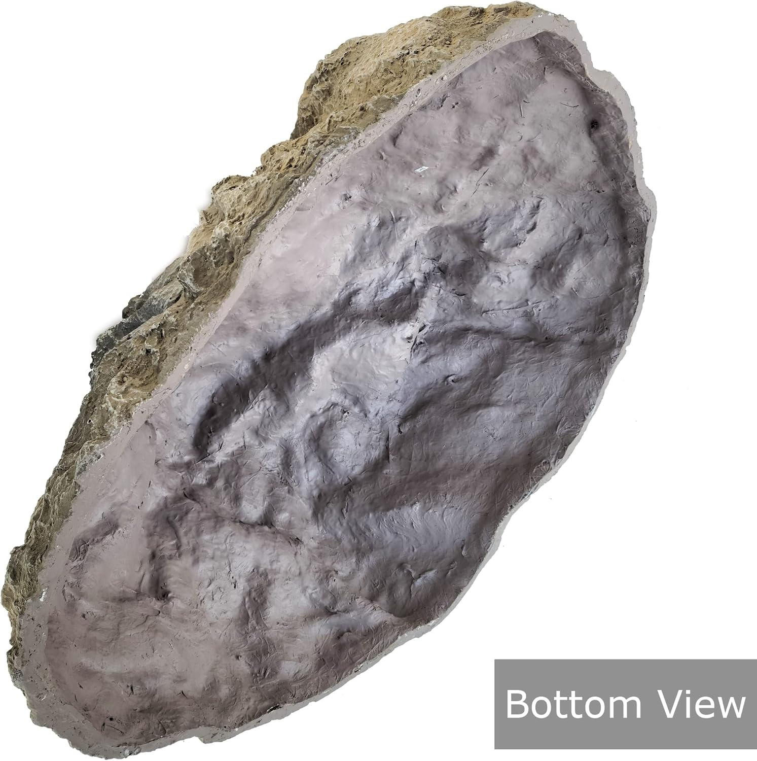 Backyard X-Scapes Artificial Rock Well Pump Cover for Landscaping Fake Rock for Decorating to Hide Pipe Fiberglass Boulder Covers Large Natural Grey 13 in H X 28 in W X 30 in L image number 2