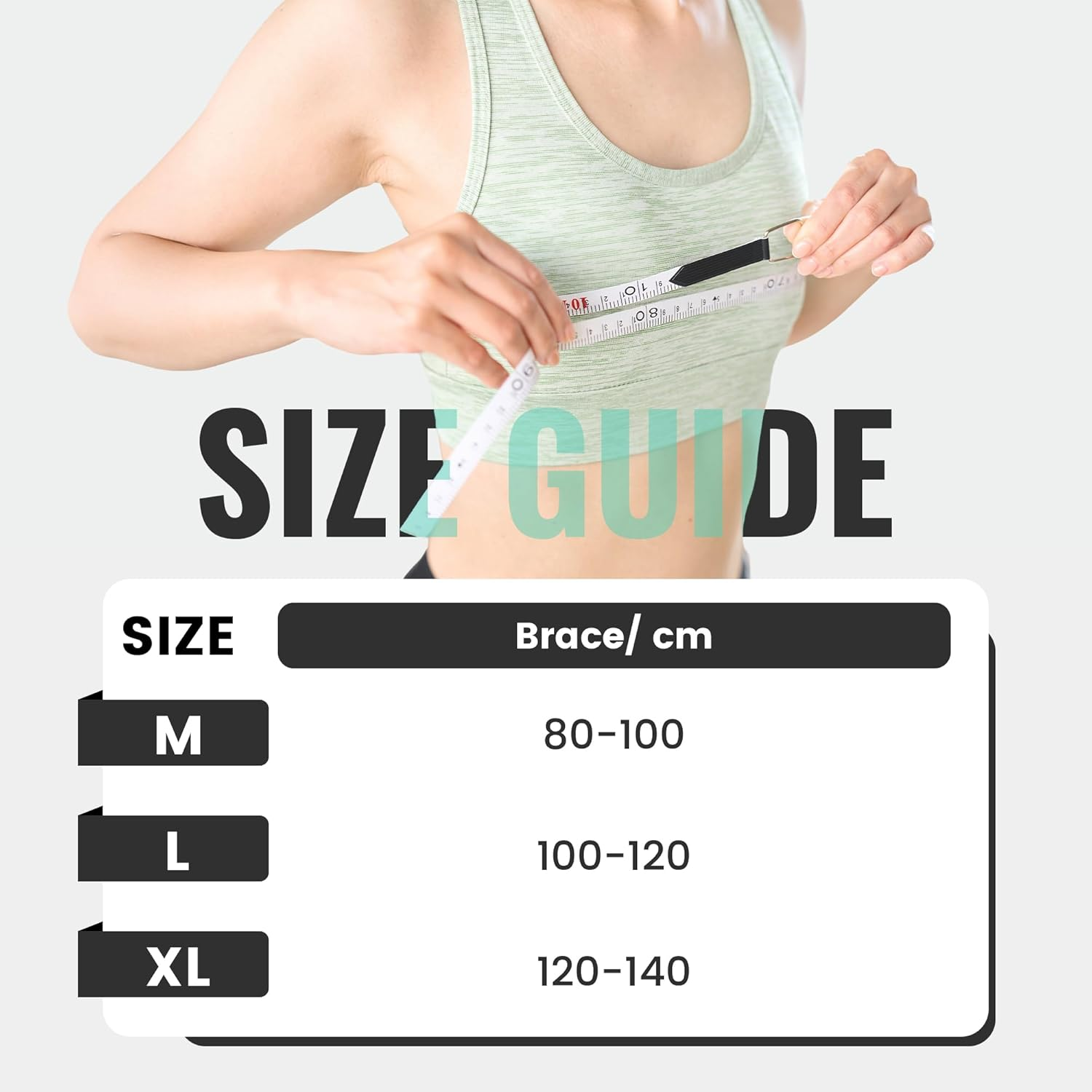 Rib Injury Fixation Belt for Fracture Protection, Postoperative Compression Abdominal Belt Wrapping, and Chest Support.