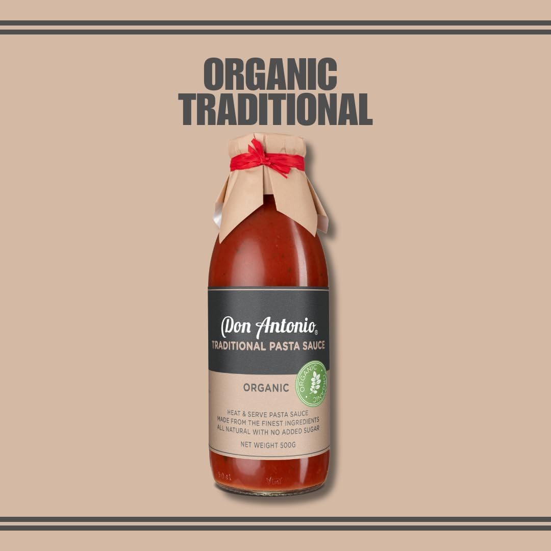 Don Antonio Organic Traditional Pasta Sauce 500 G