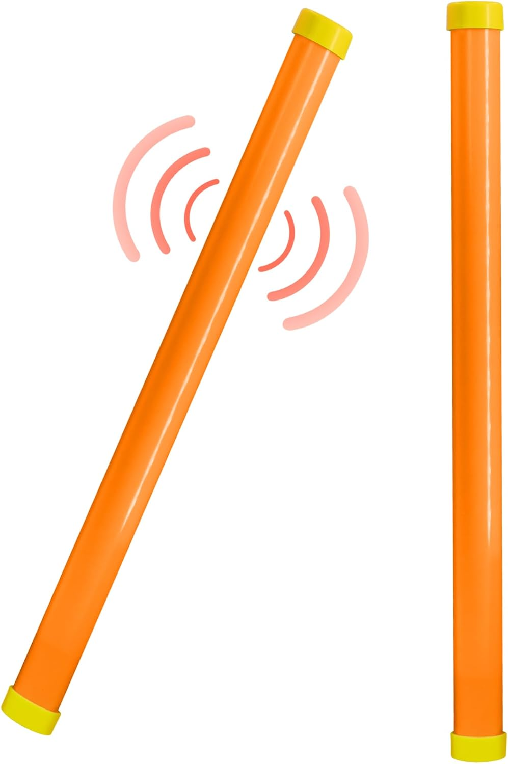 Novelty Place 16" Groan Tube Noise Makers 2 Pack - Funny Party Noisemaker for Kids and Adults - Party Favor Sound Tubes Toys - Orange image number 1