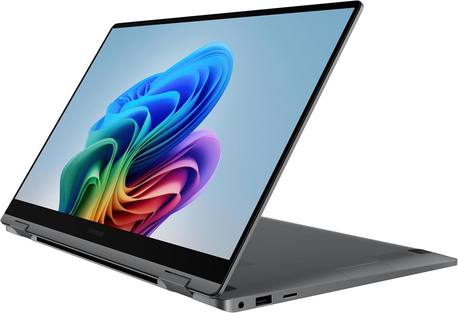 SAMSUNG 15.6&rdquo; Galaxy Book5 360 Copilot+ PD, AI Laptop Computer, FHD AMOLED Touchscreen, 16GB / 512GB, Dolby Atmos Quad Speakers, All-Day Battery Life, NP750QHA-KA1US, Gray image number 1