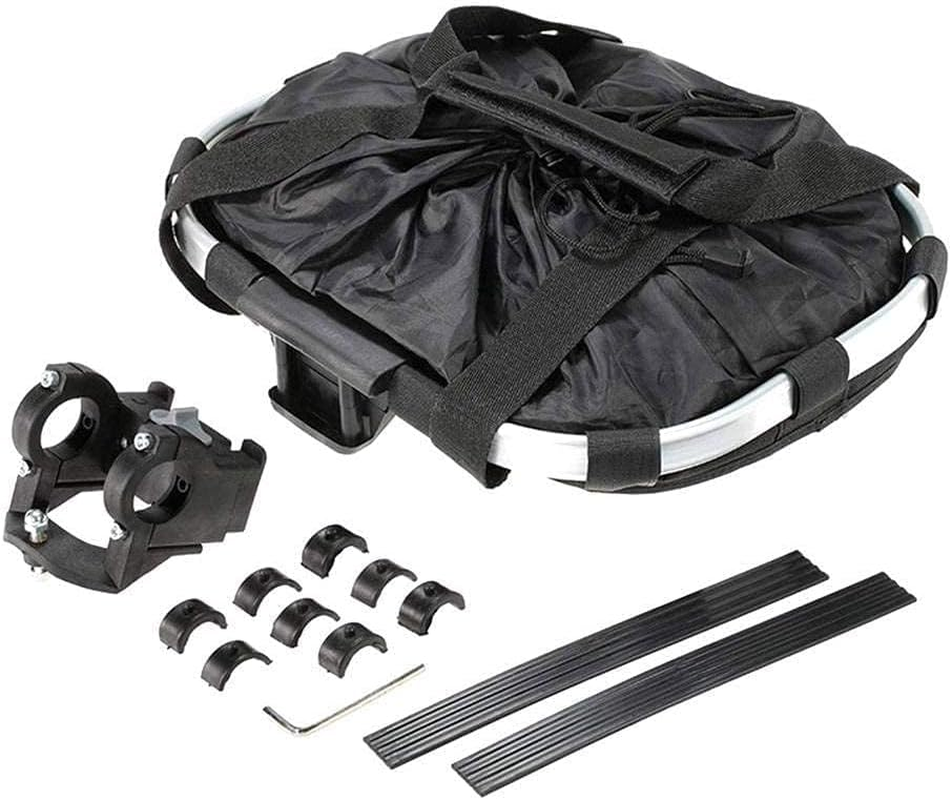 Cozioz Quick Release Bike Basket &ndash; Removable Handlebar Front Basket for Small Pets, Cats, and Dogs, Detachable Cycling Picnic Bag for Commuting, Shopping, and Camping image number 1