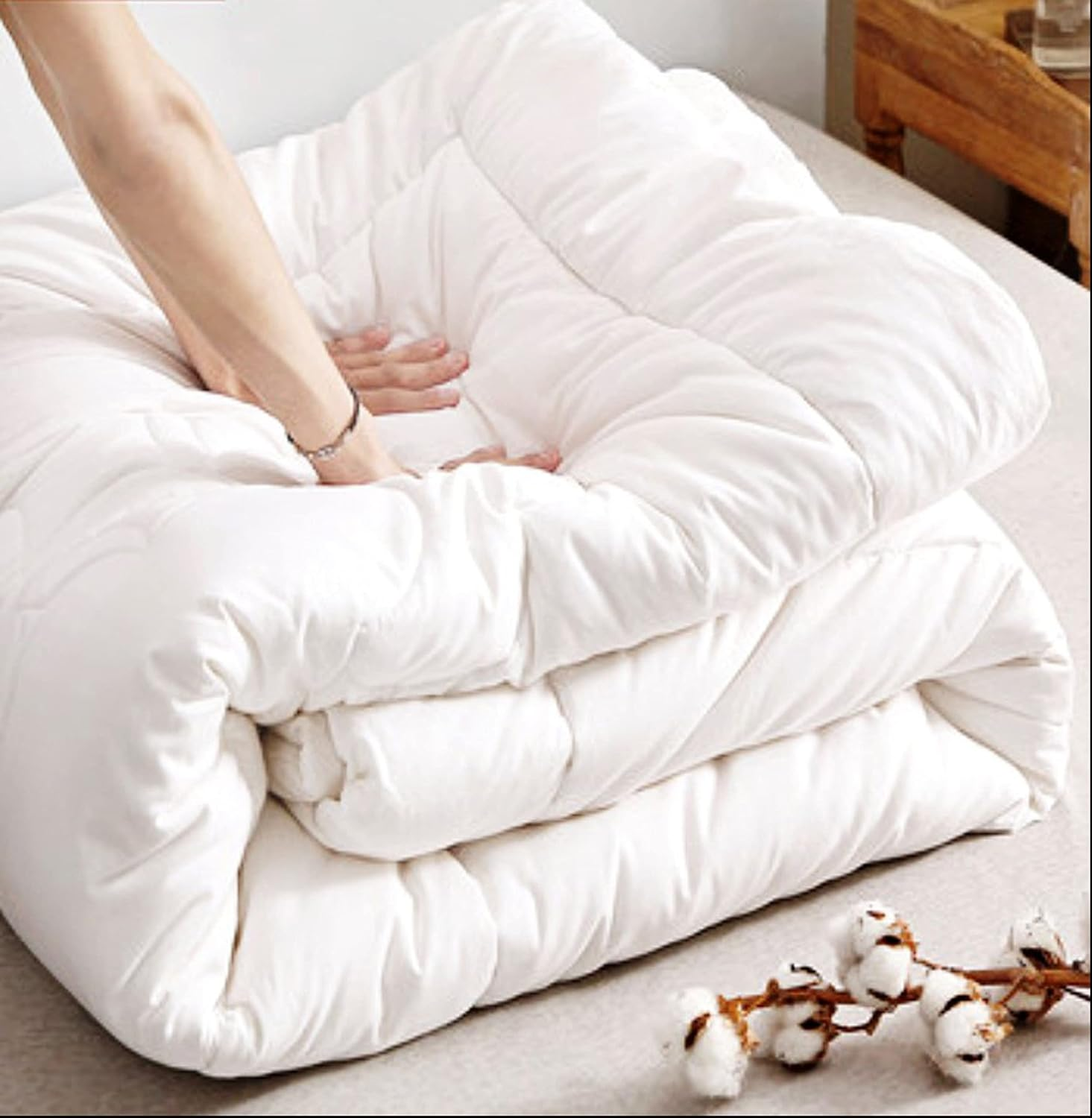 Ramesses 800GSM Ultra-Warm Winter Micofibre Quilt, Double image number 4