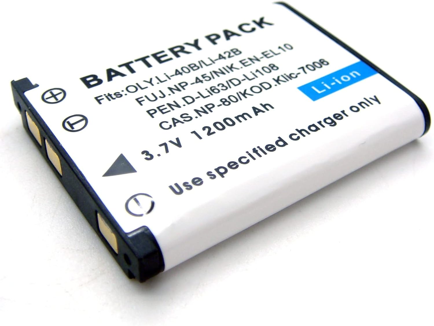 Replacement Rechargeable Battery Pack for Fujifilm NP-45 NP45 NP-45A NP45A NP-45A/B NP45A/B NP-45S NP45S BC-45 BC45 BC-45A BC45A BC-45B BC45B BC-45C BC45C