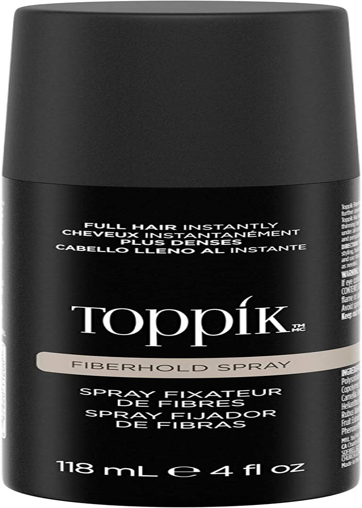 Toppik Fibre Hold Spray - Maintains Hair - Natural & Fuller Look - Pleasant Scent - Easy to Apply - for Men & Women - Long Lasting - Hair Care - Hair Loss Products - 118Ml image number 4