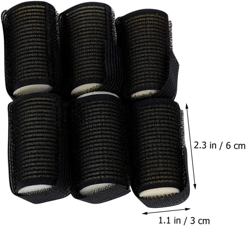 BIUDECO 12Pcs Heatless Sponge Rollers for Self Holding Hair Rollers for Sleeping image number 3