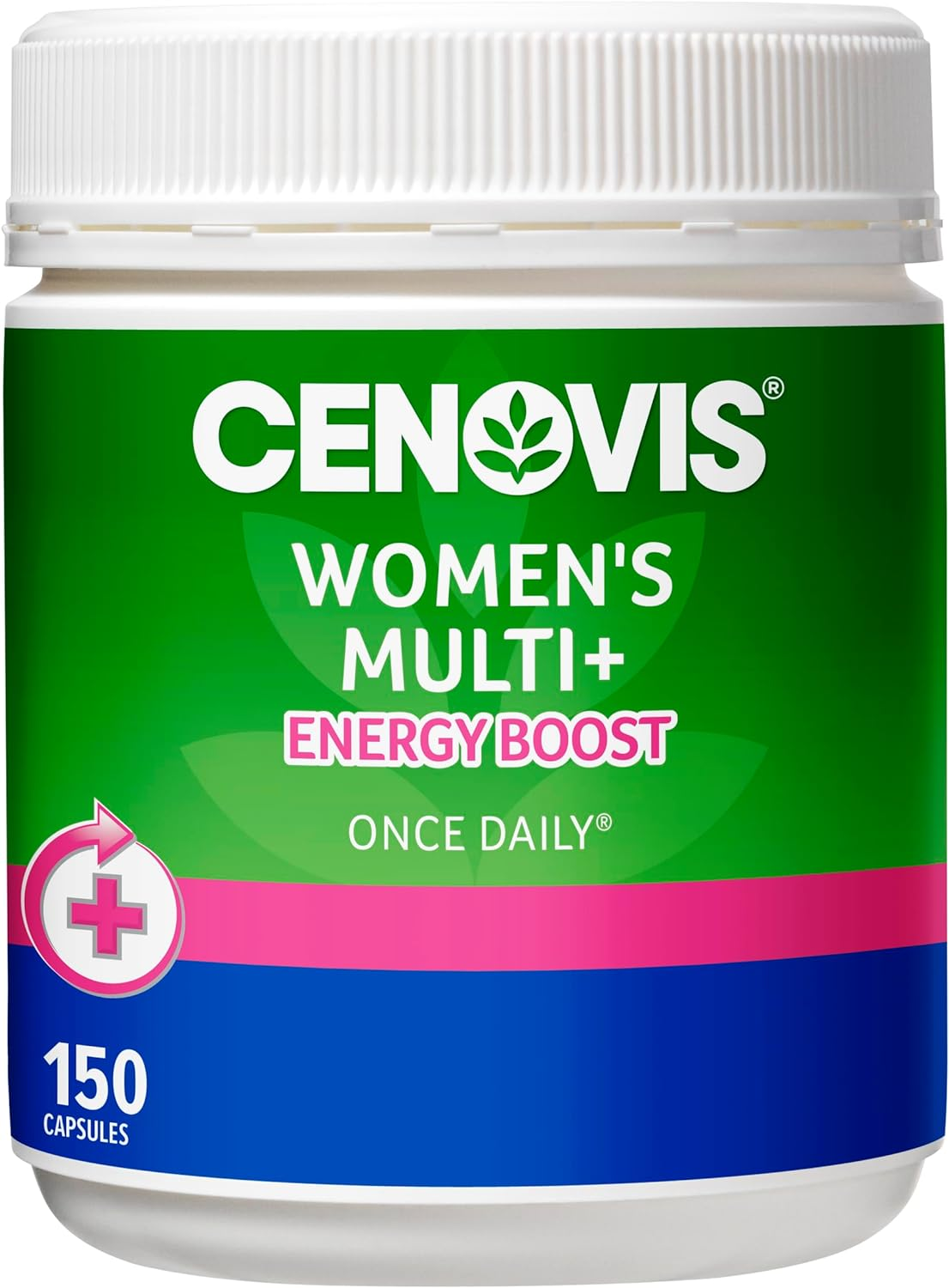 Cenovis Women'S Multi + Energy Boost Capsules 150 Daily Multivitamin Supports Energy Levels, Physical Stamina, Nervous System Function, Bone and Teeth Health, Maintains Healthy Immune System Function image number 4