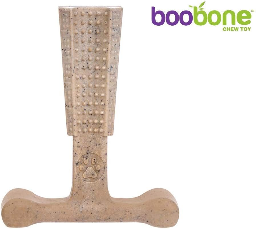 Paws & Claws Boobone T-Bone Dog Chew Toy, 14.5 X 11.5 X 4.5 Cm (2 Assorted) image number 2