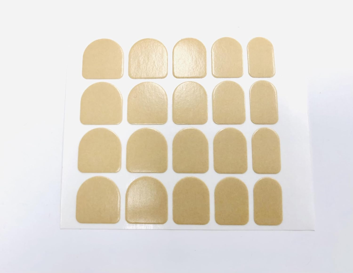 Glam'Up Paris False Nails - Full Cover - Easy to Use - 24 False Nails per Box + Double Sided Tape - Almond Shape - No. 243 - Coral Red image number 4