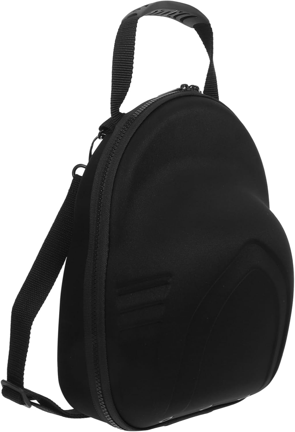 TOGEVAL Cap Storage Bag for Baseball Hats Travel Case Adjustable Shoulder Strap Hard Eva Material Organizer Box for Travel image number 2