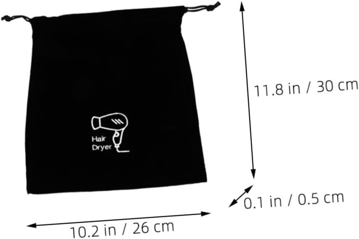 Homoyoyo Hair Dryer Bag Travel Organizer - Compact Storage Pouch for Hair Styling Tools - Durable Material Ideal for on the Go Use image number 4