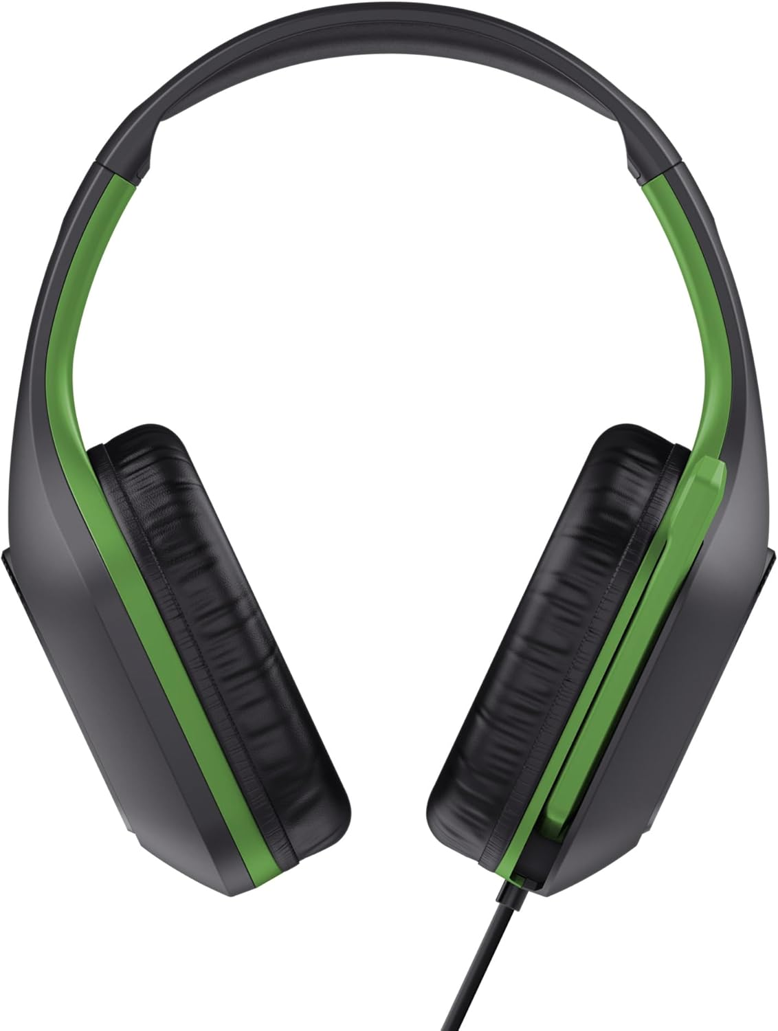 Trust Gaming GXT 415PS Zirox Lightweight Gaming Headset for Xbox Series X/S with 50 Mm Driver, 1.2 M Cable, 3.5 Mm Audio Port, Over-Ear Headphones with Cable - Black/Green image number 1