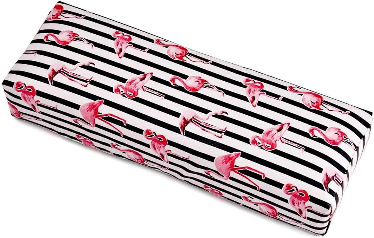 PU Leather Nail Art Cushion for Nail Polish Holder Arm Rest Manicure Cushion Nail Hand Rest Supports Hands 31X10X6Cm Zhengpingpai image number 2