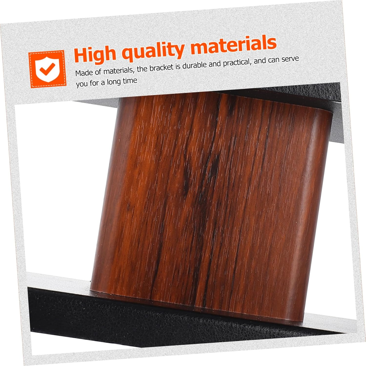 Jojofuny Speaker Stand Pair for Karaoke and Desktop Speakers 15Cm Height for Home Audio Surround Sound and Hifi Bookshelf Use image number 1