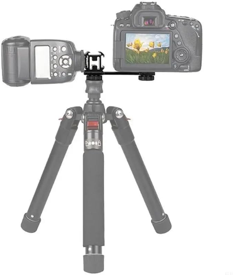 VOANZO Cold Shoe Holder 1/4 Hot Shoe Adapter Hot Shoe Mount Camera Shoe Mount Accessory Rail for Smartphone Gimbal or Camera Microphone and Light 1Pcs