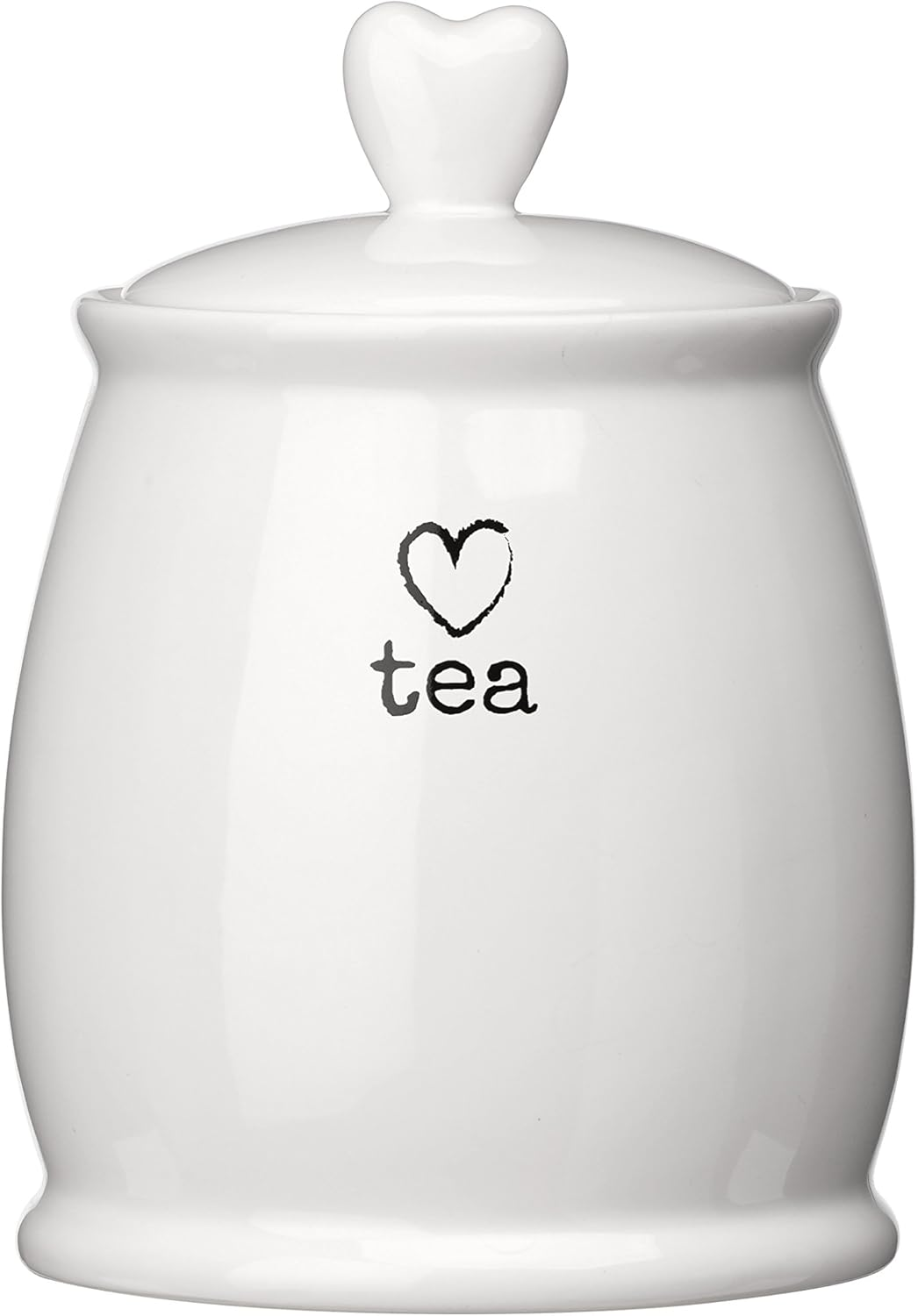 Premier Housewares Charm Coffee Canister, White