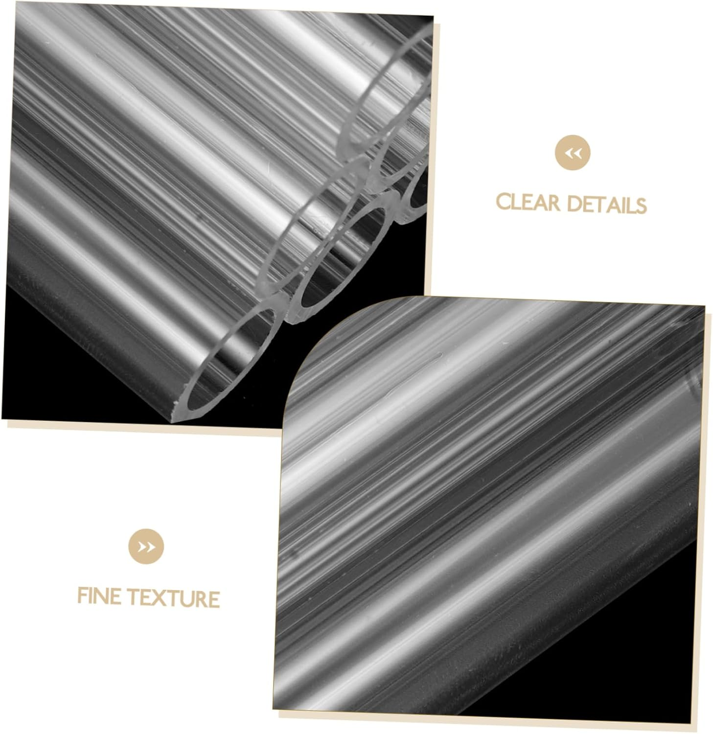 BUGUUYO 6Holes Transparent Acrylic Shrimp Breeding Tube Aquarium Shelter for Fish and Turtles Versatile Habitat Decoration Acrylic Design for Easy Monitoring of Aquatic Pets image number 5