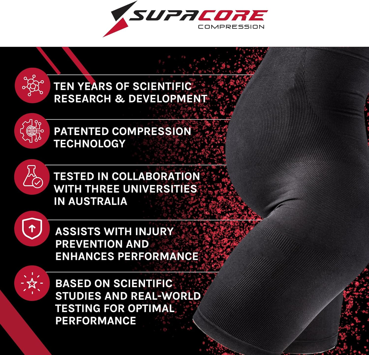 SUPACORE Coretech Pregnancy Shorts Maternity Belly Support Maternity Compression Shorts for Pregnant Women Seamless Shapewear
