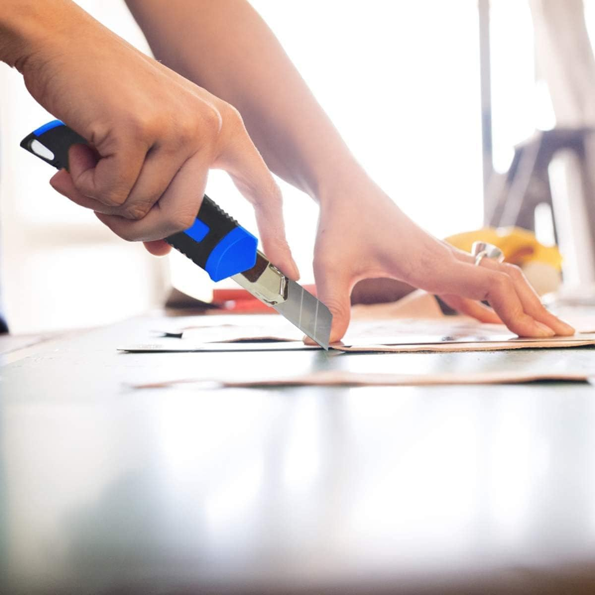 120-Piece Home Repair Tool Set - PROSTORMER General Household Tool Kit with Tool Box Storage Case for House, Office, Dorm and Apartment image number 6