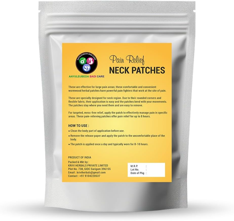 ABC Pain Relief Neck Patches - 10 Neck Pain Patches image number 1