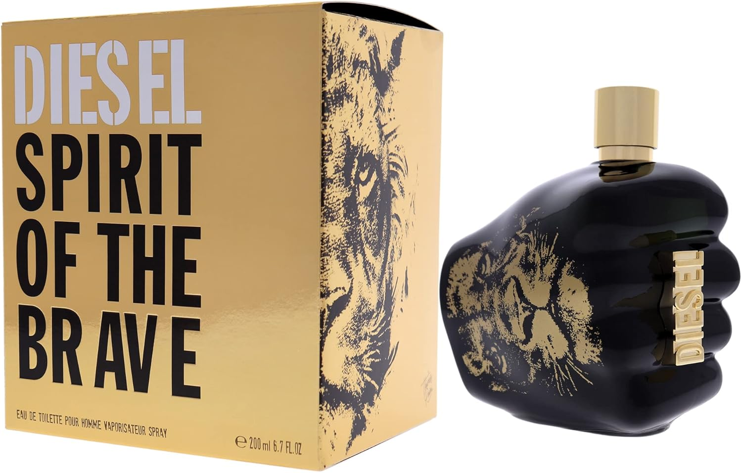 Diesel Spirit of the Brave Eau De Toilette Spray for Men 200 Ml image number 1