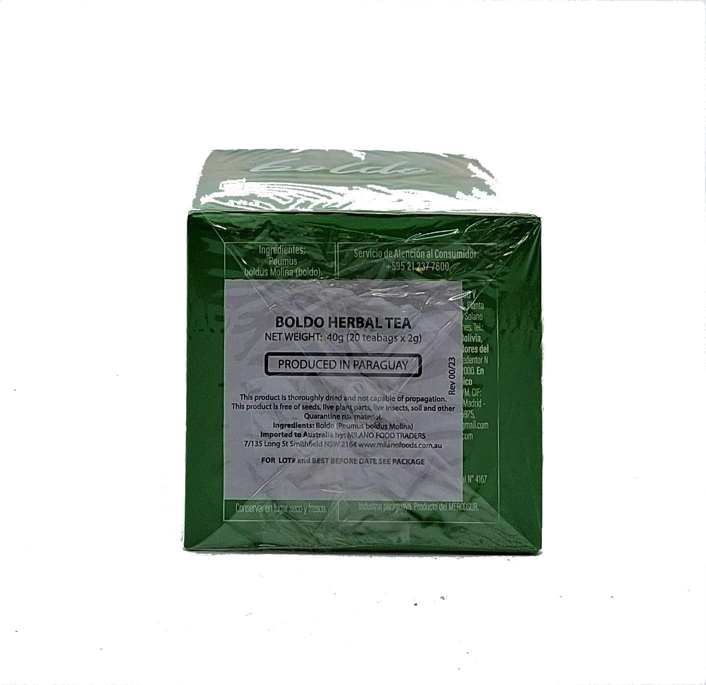 Te Guarani Boldo Herbal Tea 20 Teabags