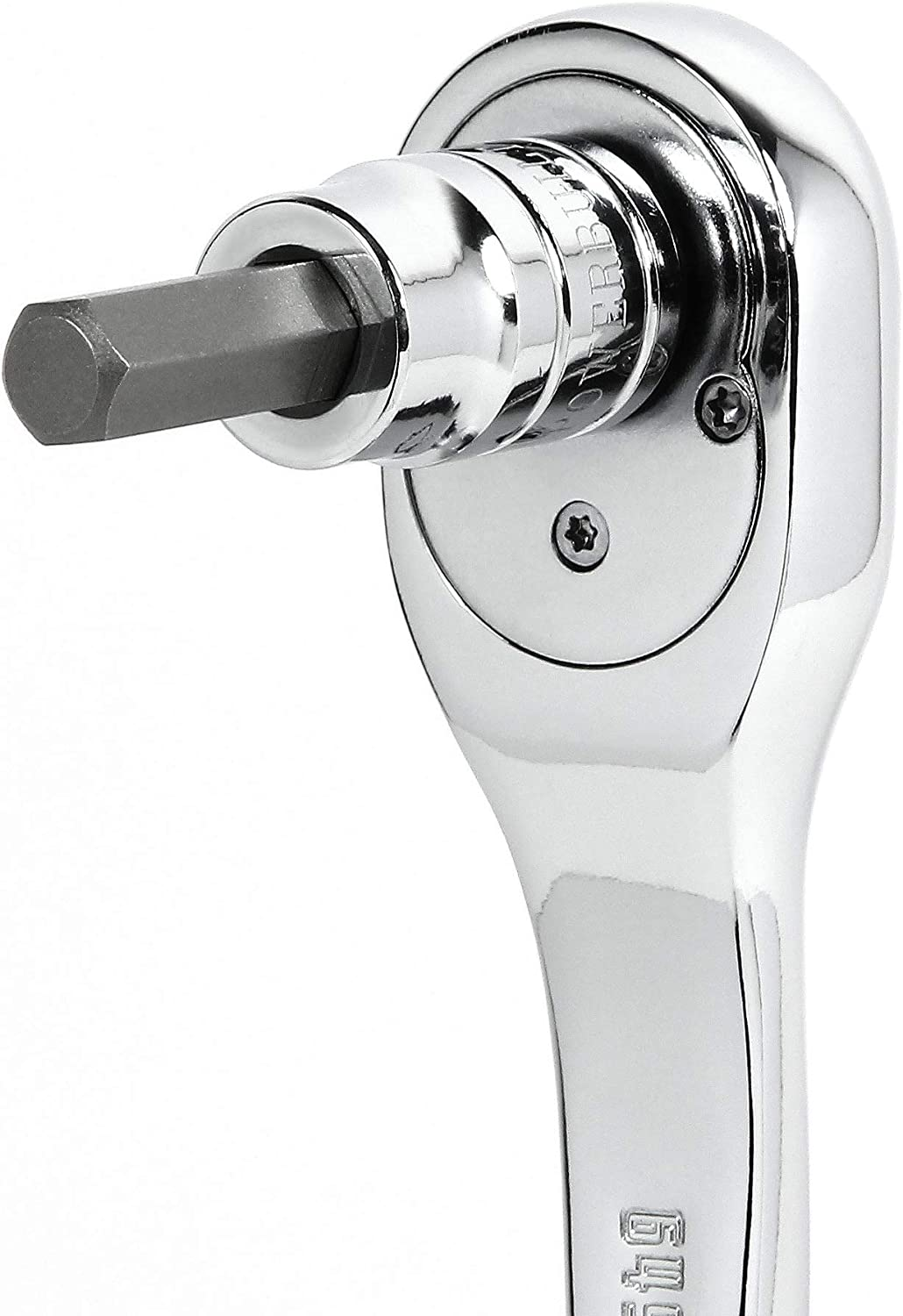 Powerbuilt Hex Bit Socket Set, 8 Piece, 3/8 Inch Drive Metric, Sizes 3-10Mm, Ball End Sockets, Storage Rail - 642405, Silver image number 5