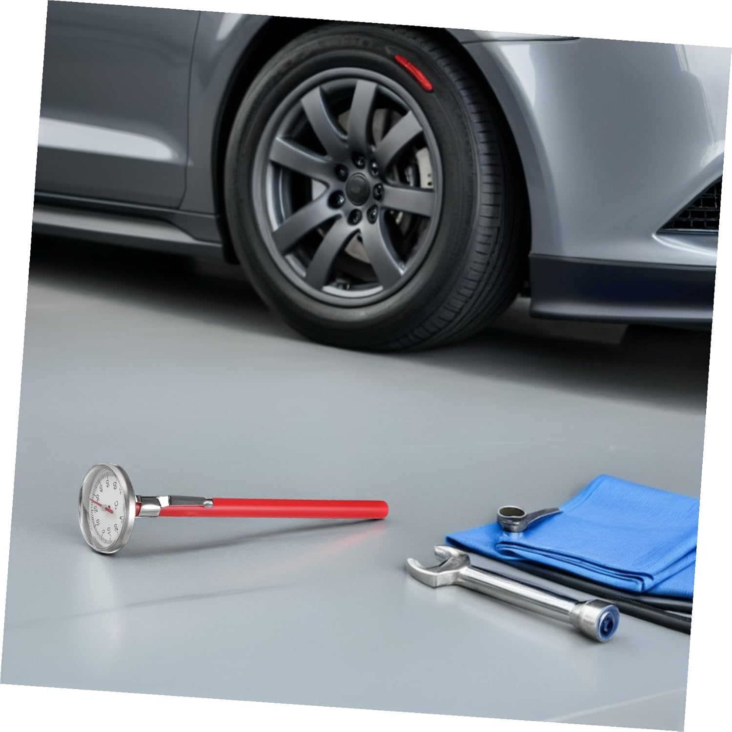 Alasum 3Pcs Car Air Conditioner Mechanical Thermometer Portable Automotive Interior Temperature Gauge with Clear Scale Accurate and Consistent Readings Easy Installation for Vehicle Use