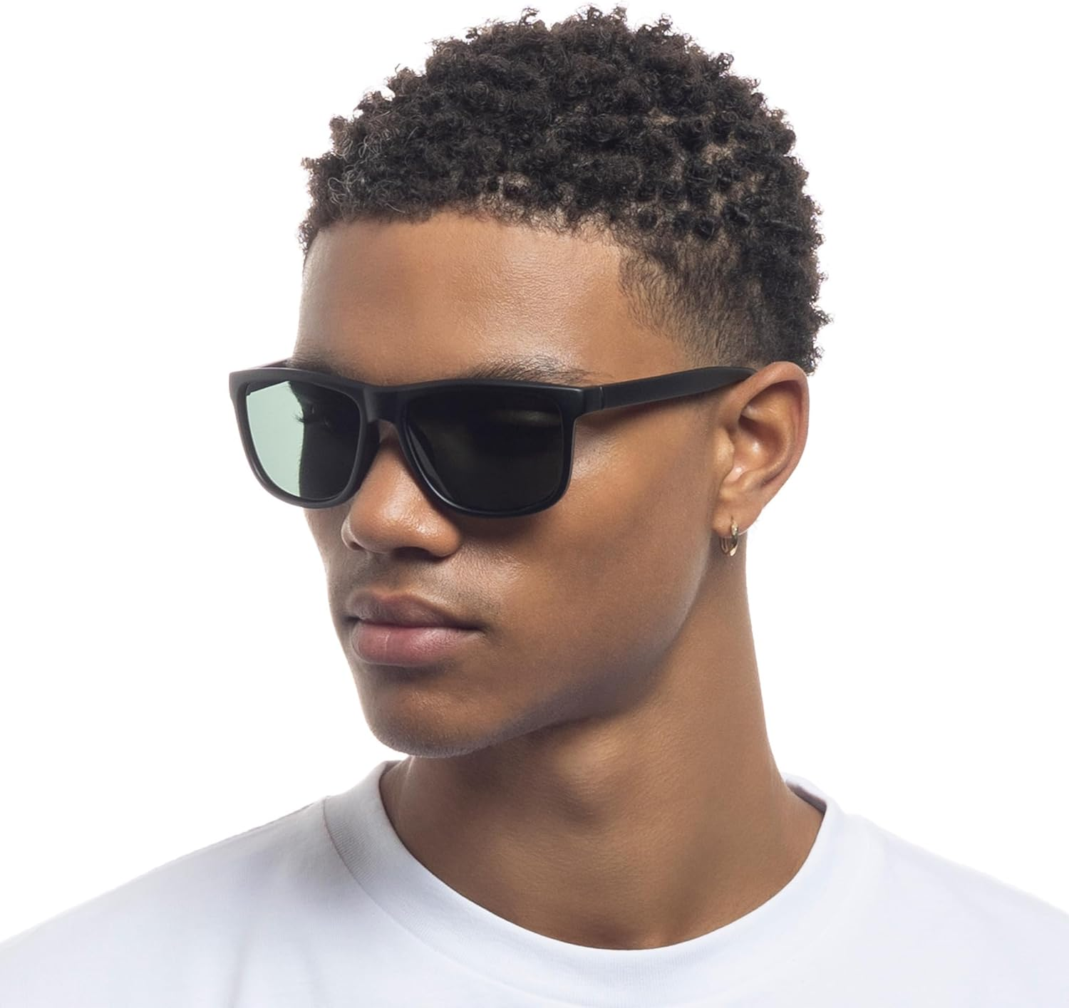 Cancer Council Male Allan Matte Black D-Frame Sunglasses