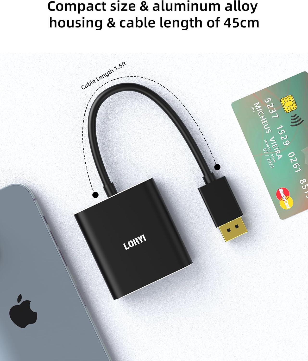 Displayport to Dual HDMI Splitter,4K 60Hz Multi-Monitor Splitter,Dual Monitor DP to 2 HDMI Monitor for Computer Laptop Graphic Card,Pc,Windows Compatible MST Extended Mode image number 1