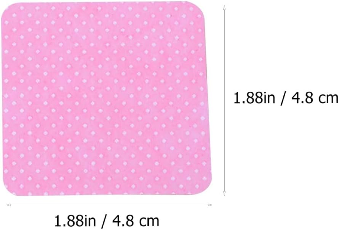 FIXOSHEE Eyelash Glue Wiper Cleaning Pads 200Pcs Bottle Wiping Cloths Disposable Salon Supply for Lash Extension and Nail Techs