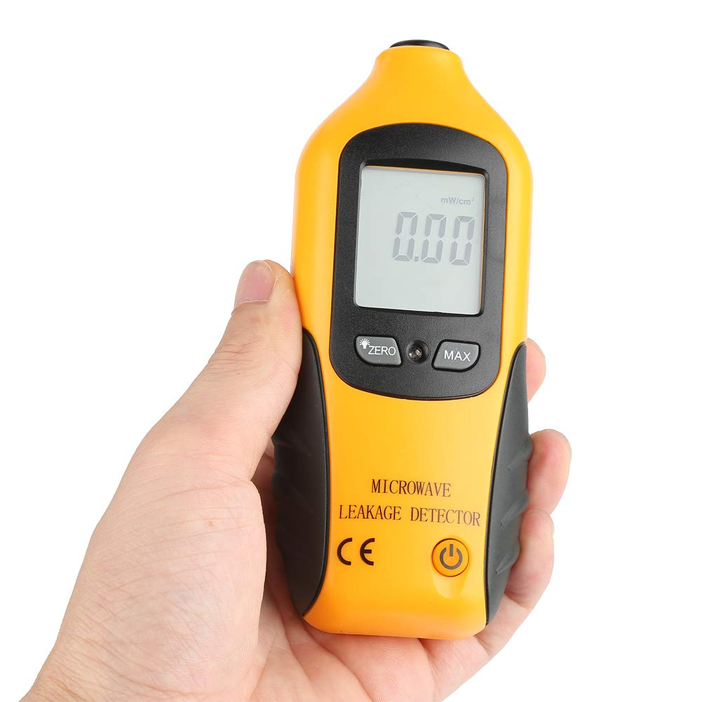 High Precision Microwave Detector, HT-M2 Digital LCD Display Microwave Leakage Detector, Radiation Meter Tester with High Sensitivity and Built in Alarm Function, No Need Recalibration image number 2