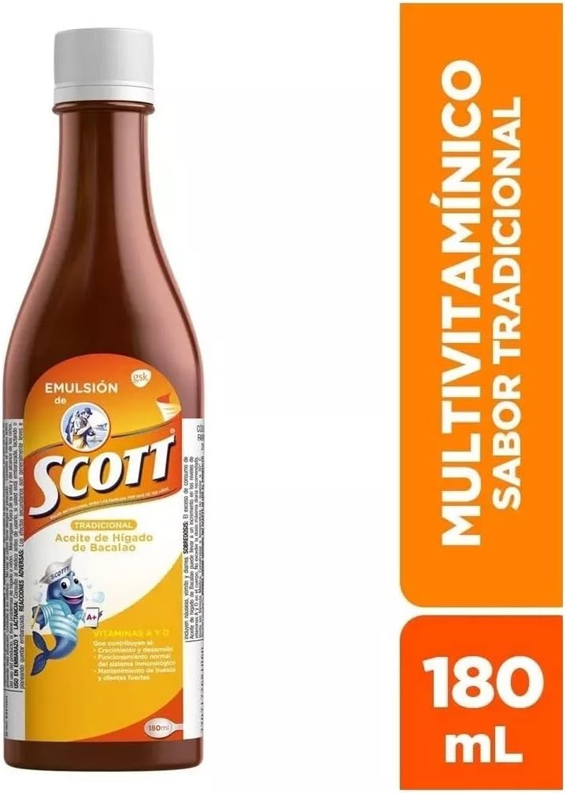 Emulsion De Scott Tradicional 180 Ml (6.13 Fl Oz)