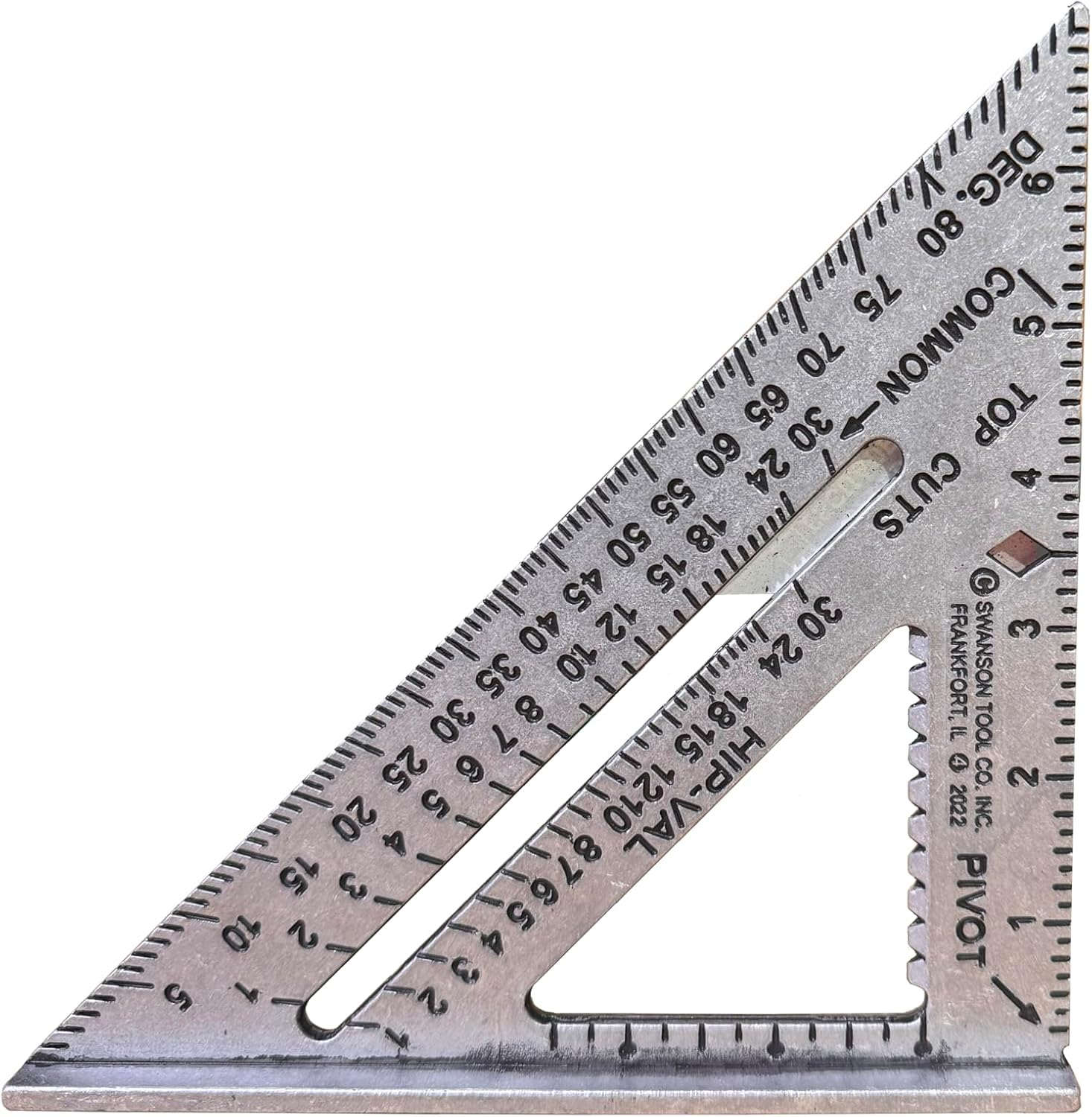 Swanson Tool Co S0101CP216 Value Pack Includes 7-Inch Speed Square with Blue Book and 2-Pack Alwayssharp Carpenter Pencils with Extra Black Graphite Replacement Tips image number 4