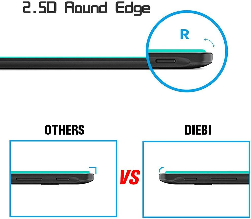 DIEBI Iphone 15 Pro Max/Iphone 15 plus Screen Protector, 2-Pack Temper Glass Screen Protector for Iphone 15 Pro Max/Iphone 15 Plus, 9H Hardness Crystal Clear Scratch Resistant Easy Installation image number 4