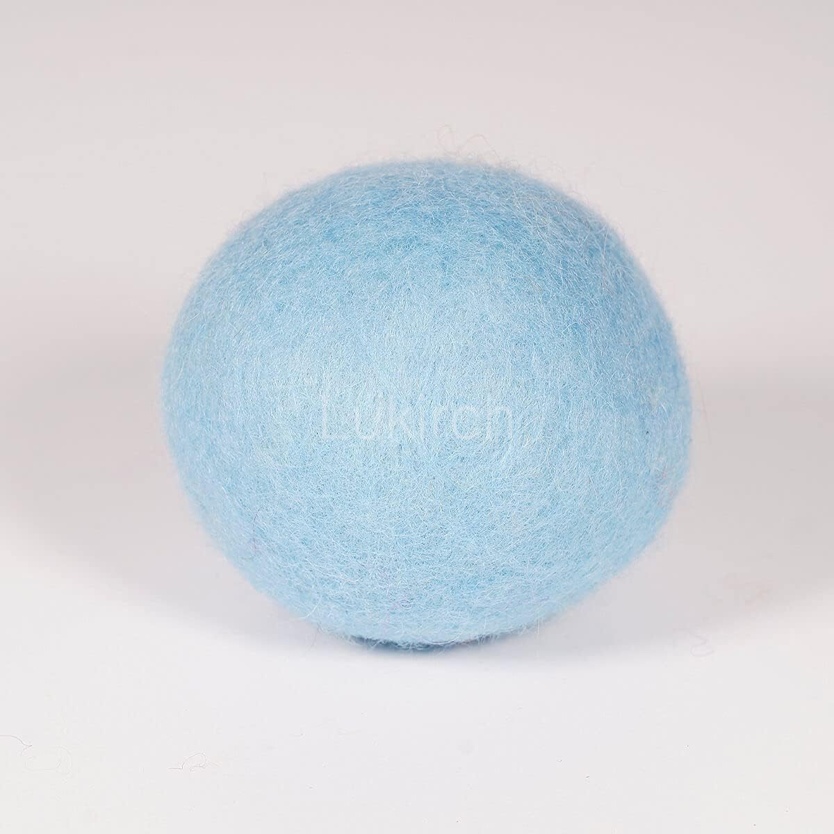 Wool Dryer Ball XL, Organic Eco Premium 100% Natural Fabric Laundry Softener, Shortens Drying Time, Reusable, Reduce Wrinkles and Static Cling, Handmade with 100% New Zealand Wool (6-Colors)