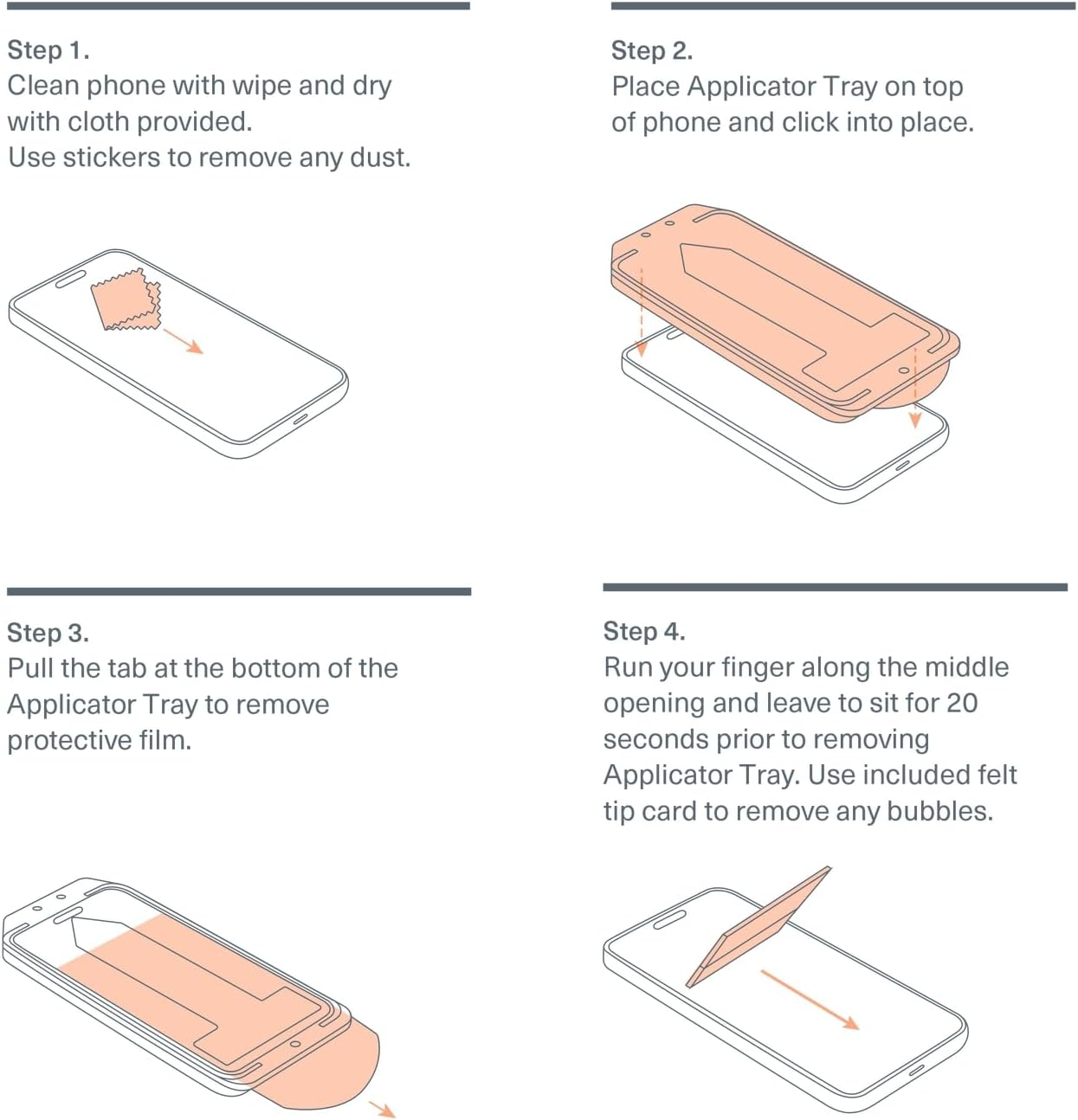 Glare Screen Protector for Iphone 16 Pro Max image number 3