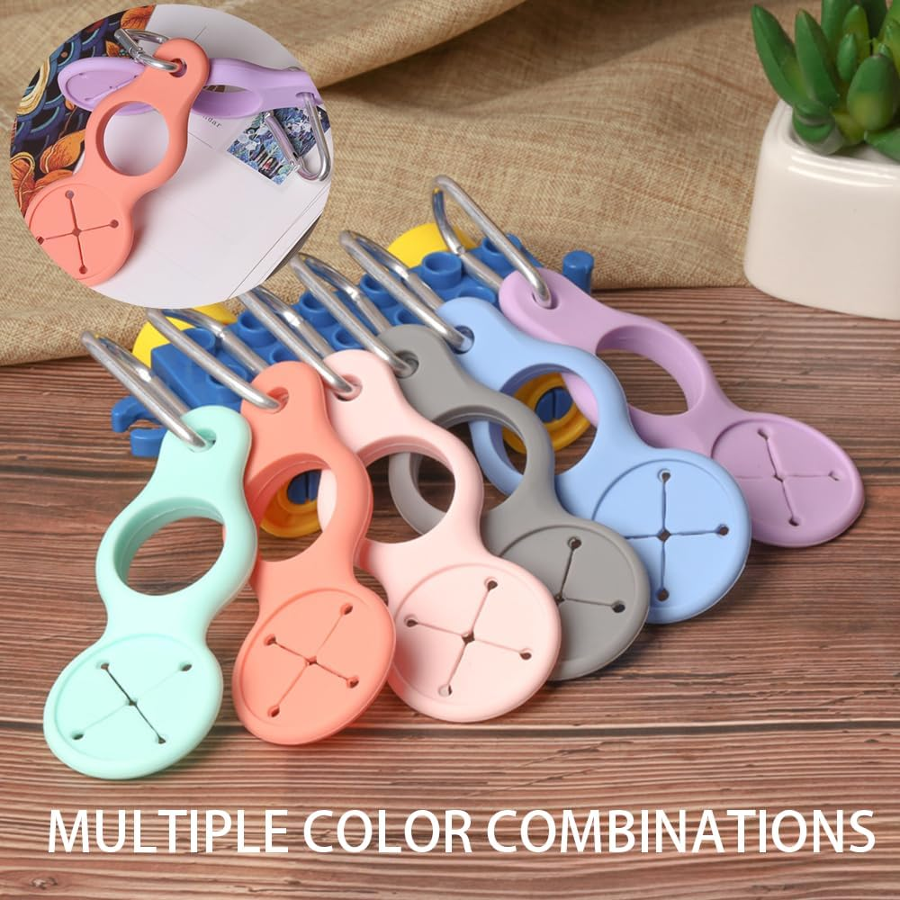 Outdoor Water Bottle Clip, Sports Water Bottle Clip, Backpack Water Bottle Clip, Bottle Clip Strap, Pack of 6 image number 2