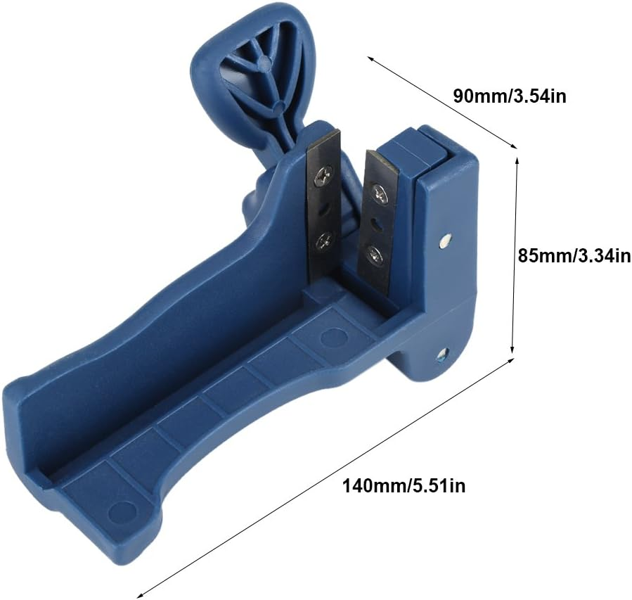 Handle Edge Trimmer Edgebanding End Trimmer,Edge Banding Straight round Hand End Trimmer Cutting Device Cut for Woodworking