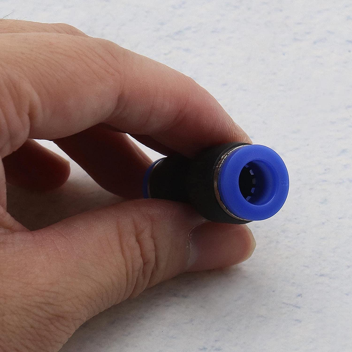 Emsea 24Pcs Pneumatic Push to Connect Fittings Pipe Joint Kit Reducer Adapter image number 5