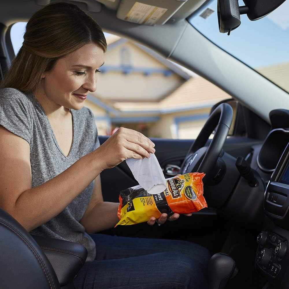 Armor All Car Protectant Wipes By, Interior Car Wipes with UV Protection against Cracking and Fading, 60 Count image number 1