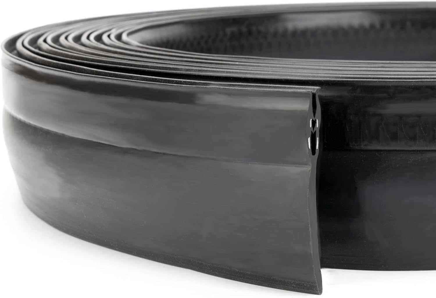 D-Seal RV Slide Out Seal 018-312-EKD RV D Seal Wiper Weather Stripping for Slides 1" X 15/16" X 35' Camper Slideout System Black Rubber