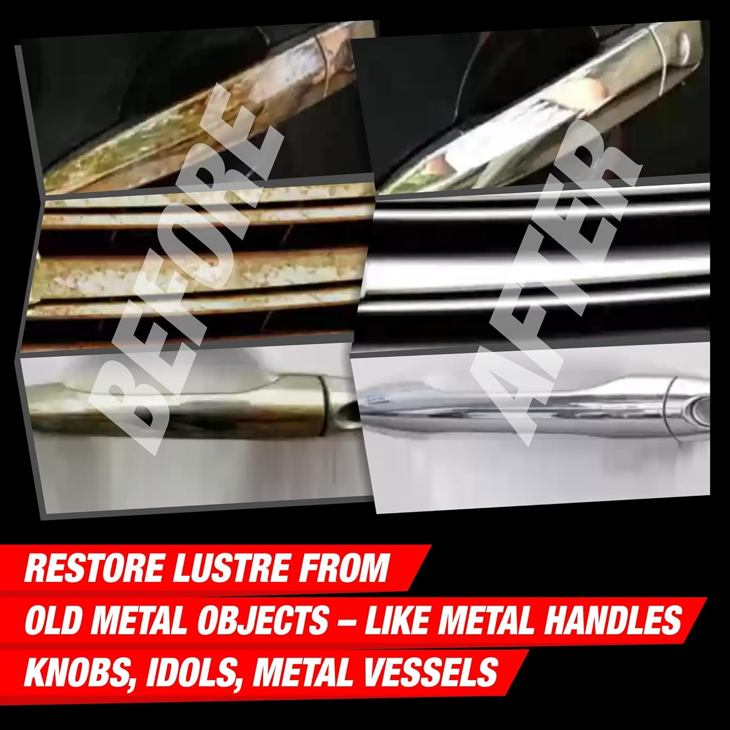 Wavex Metal Polish 350Ml for Chrome, Copper, Brass, Bronze, Gold, Nickel and Stainless Steel. Removes Oxidation and Discoloration. image number 5