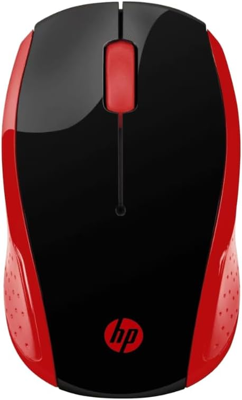HP Wireless Mouse 200, 2.4Ghz, Ambidextrous Design, 3 Buttons, 1000 DPI Red Optical Sensor, Windows/Macos/Chromeos Compatible, Includes Dongle & Batteries, Marine Blue, 2HU85AA